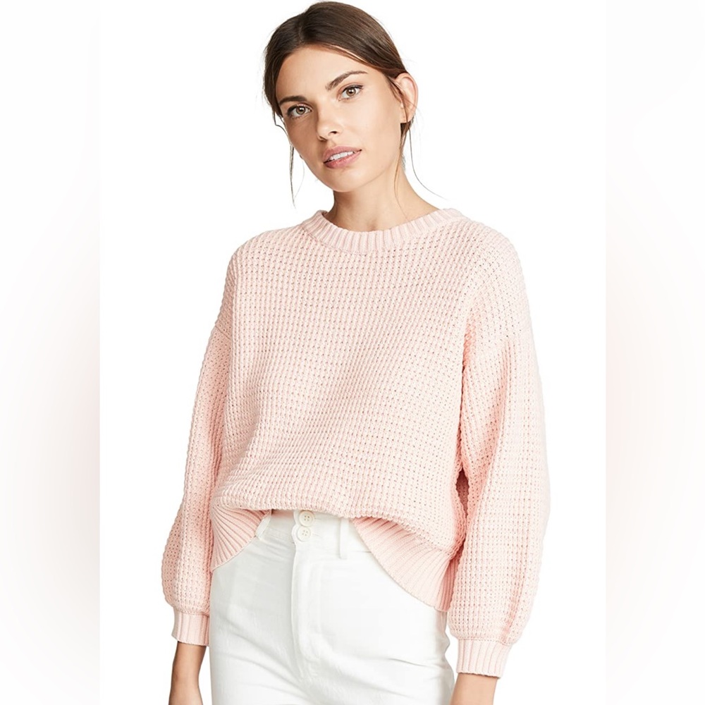 I LOVE MISTER MITTENS Waffle Sweater